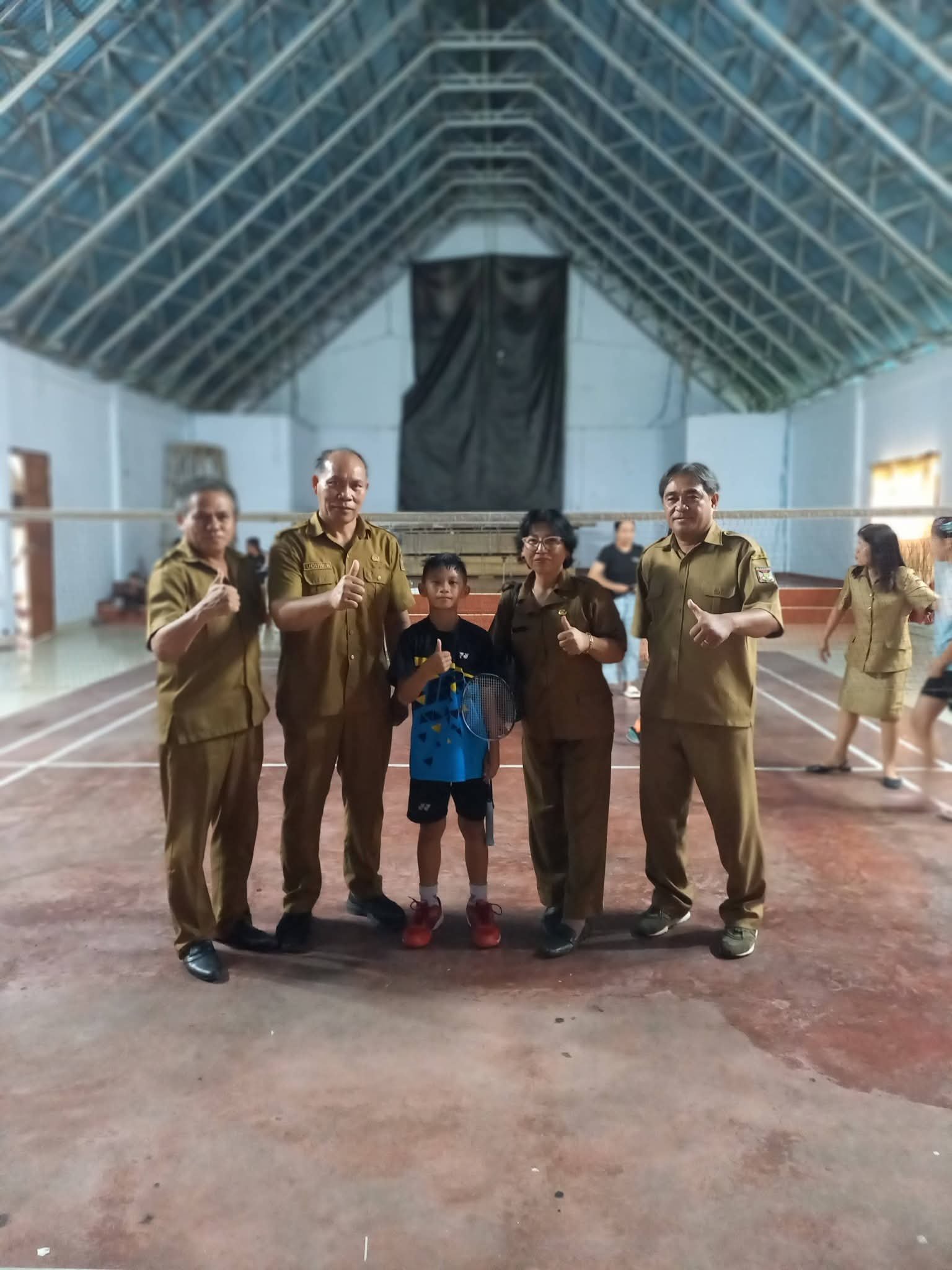 Juara 2 Badminton Putra SD Tingkat Kabupaten