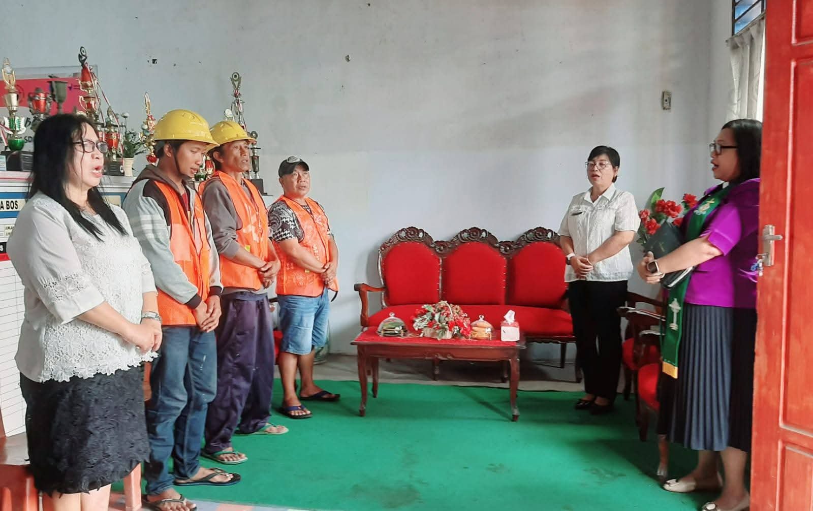 Ibadah Syukur Mengawali Kegiatan Rehab Bangunan